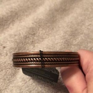 Brass Engraved Bracelet